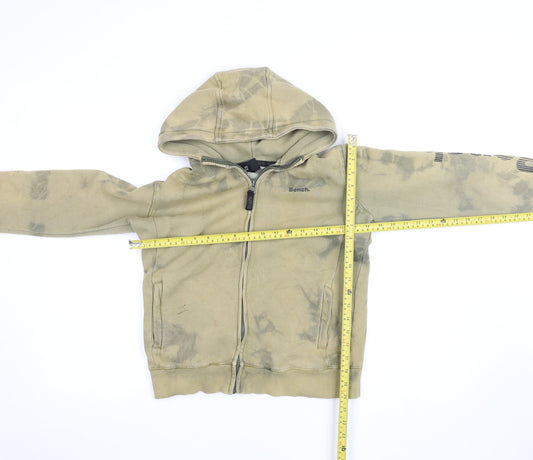 Boys UK Size 11-12 Years Bench Beige Full Zip Hoodie