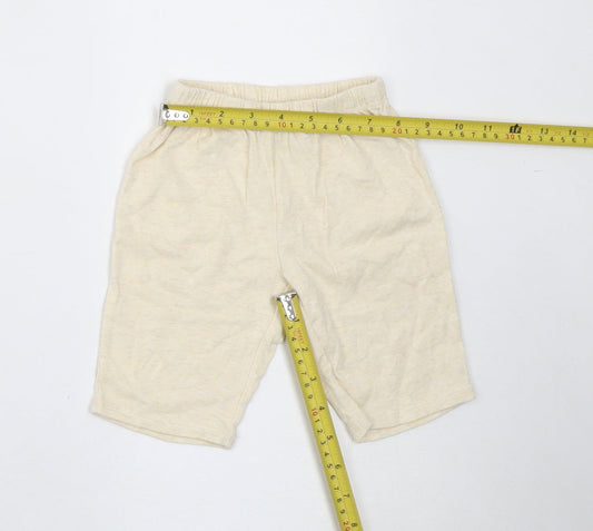 Gymboree Unisex Baby Beige 0-3 Months Hooded Outfit Set 100% Cotton ABC Embroidered