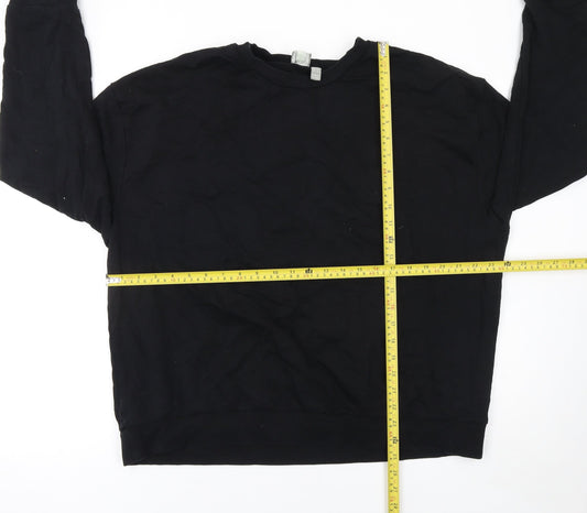 Womens UK Size 20 ASOS Black Pullover Sweatshirt