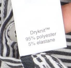 Rohan Womens Grey Striped Size 16 Long Sleeve Polo Activewear Top