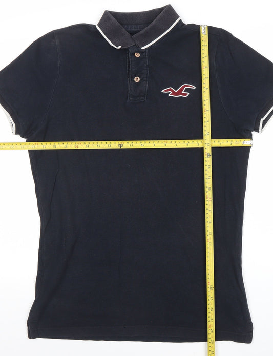 Mens UK Size XL Hollister Cotton Blend Polo Shirt