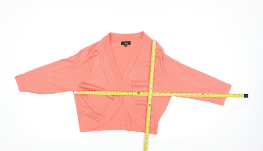 Womens UK Size L C.M.D womenswear Pink Cardigan Jumper