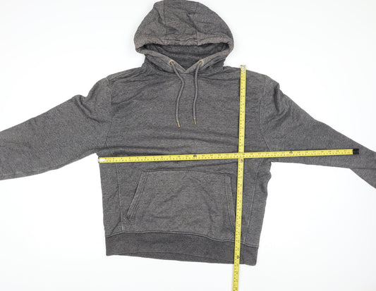 George Women’s Grey Pullover Hoodie Medium Hooded Sweatshirt Casual