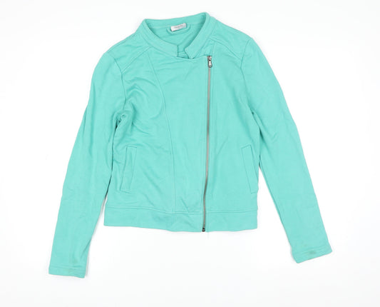 Womens UK Size 12 Bella di Notte Green Walking Casual Gym & Training Jacket