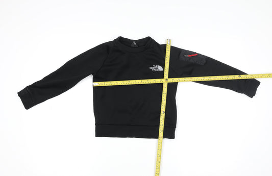 Boys UK Size S The North Face Black Basic Jacket