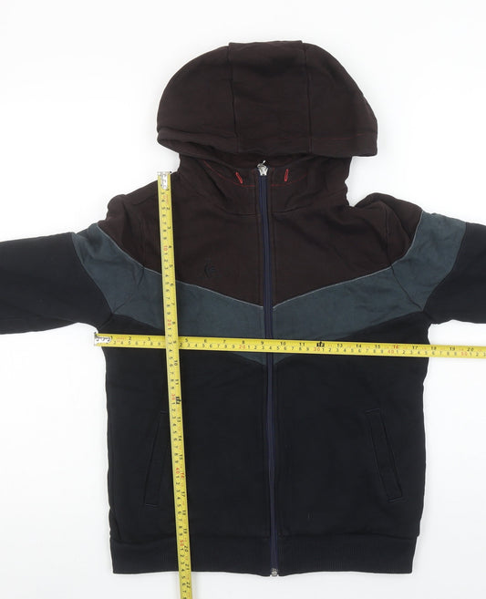 Le Coq Sportif Boys Multicoloured Full Zip Hoodie L Cotton Fleece