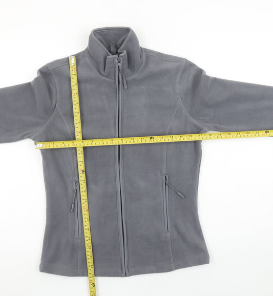 Womens UK Size S Kariban Grey Basic Jacket