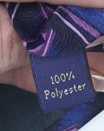 Pierre Cardin Men's Purple Geometric Designer Tie One Size