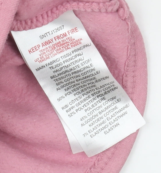 Girls UK Size 10-11 Years Sonneti Pink Full Zip Hoodie