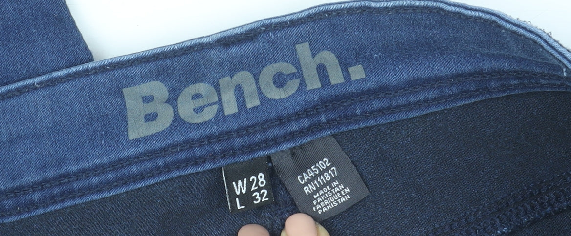 Bench Women’s Blue Skinny Stretch Jeans Size 10 W28 L32