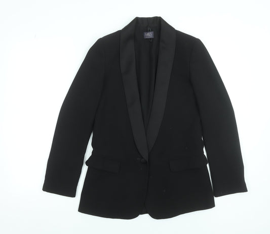 Womens UK Size 6 Marks and Spencer Regular Black Blazer