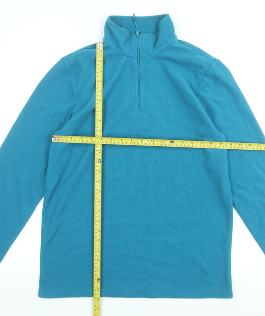 Womens UK Size S Mountain Warehouse Blue Pullover Sweatshirt