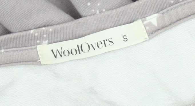 Womens UK Size S Woolovers Grey Pullover Sweatshirt