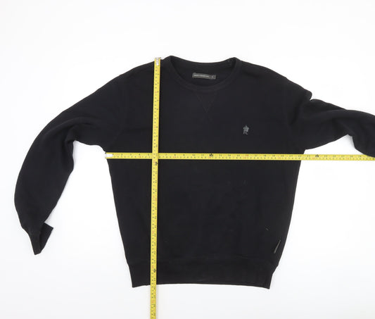 Mens UK Size S French Connection Black Pullover Sweatshirt