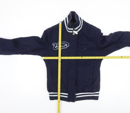 Mens UK Size S Eastpak Blue Varsity Jacket