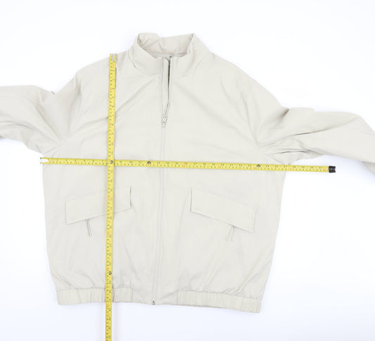 Mens UK Size 2XL Marks and Spencer Beige Basic Jacket