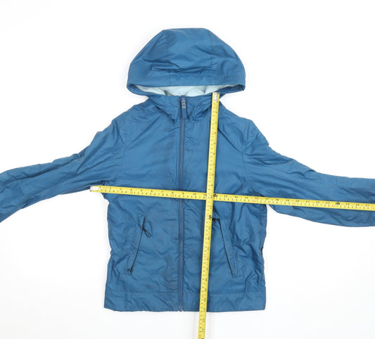 Boys UK Size 8-10 Years Nike Blue Windbreaker Coat