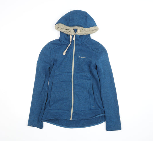 Womens UK Size 12 Quechua Blue Fleece