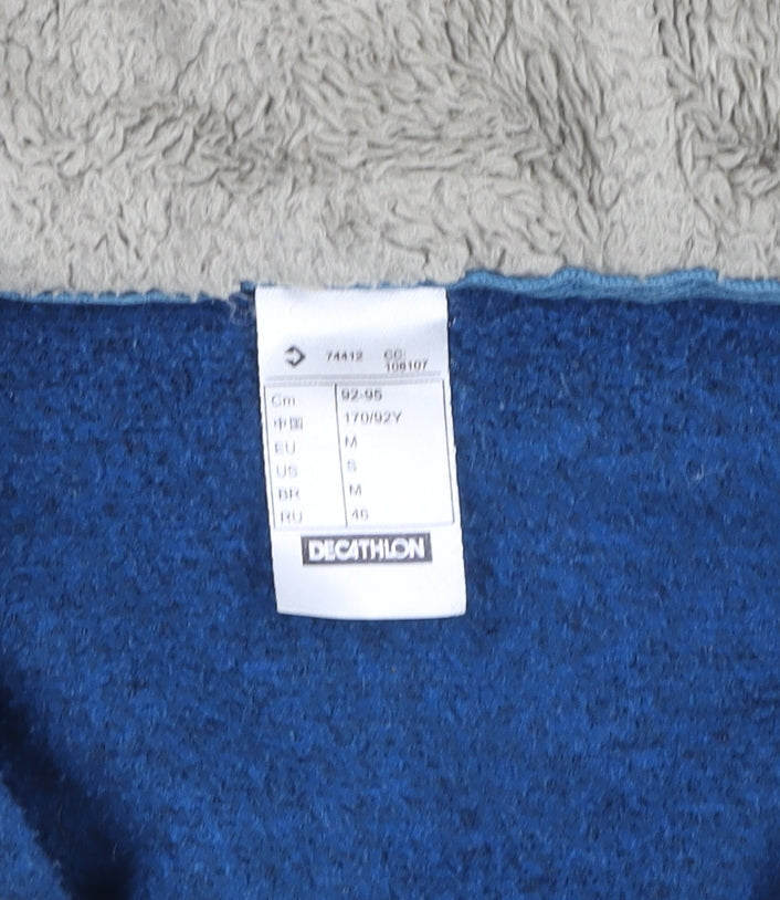 Womens UK Size 12 Quechua Blue Fleece