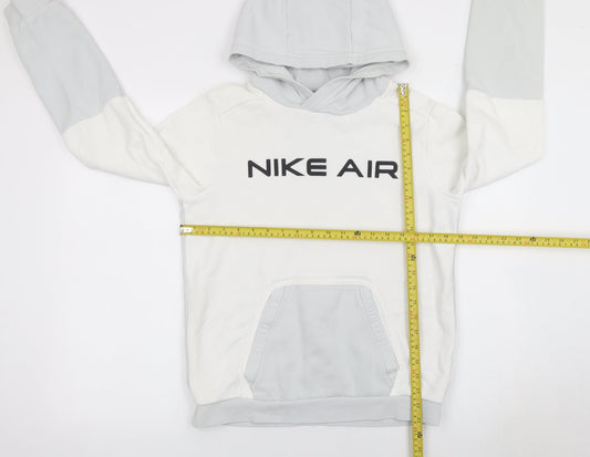 Boys UK Size XL Nike White Pullover Hoodie