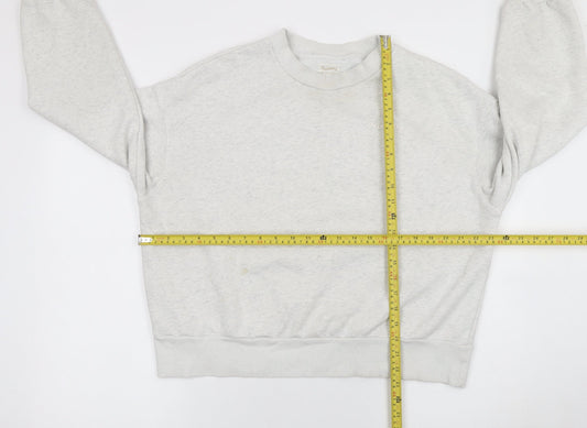 Womens UK Size S All Fenix Grey Pullover Sweatshirt