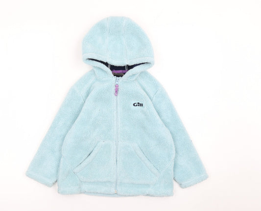 Girls UK Size 10 Years Gill Blue Basic Jacket
