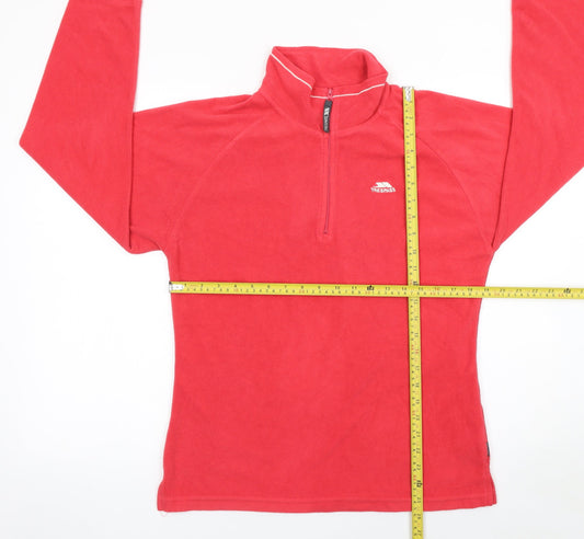 Womens UK Size L Trespass Red Pullover Sweatshirt