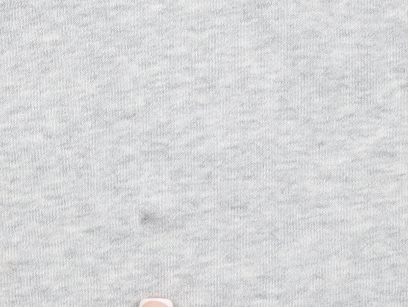 Puma Womens Grey XS 1/2 Zip Sweatshirt Classic Pullover