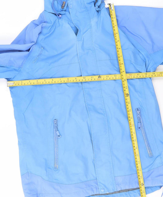 Womens UK Size 12 Koko Pink Blue Parka Coat