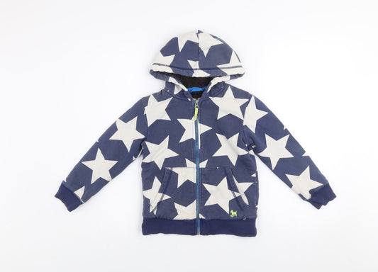 Girls UK Size 5-6 Years Mini Boden Blue Basic Jacket