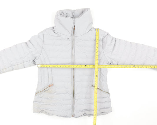 Womens UK Size 12 TKY Outfitters Grey Puffer Jacket