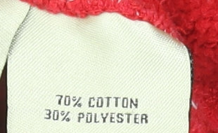 Mens UK Size XL GBR Red Henley Sweatshirt