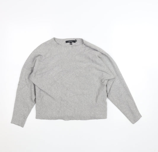 Womens UK Size XS Karen Millen Grey Pullover Jumper