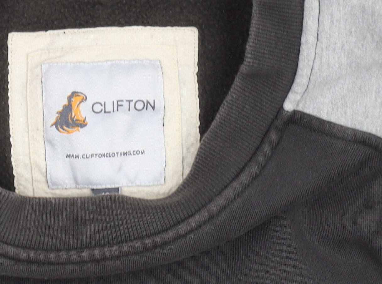 Womens UK Size M Clifton Multicoloured Pullover Sweatshirt