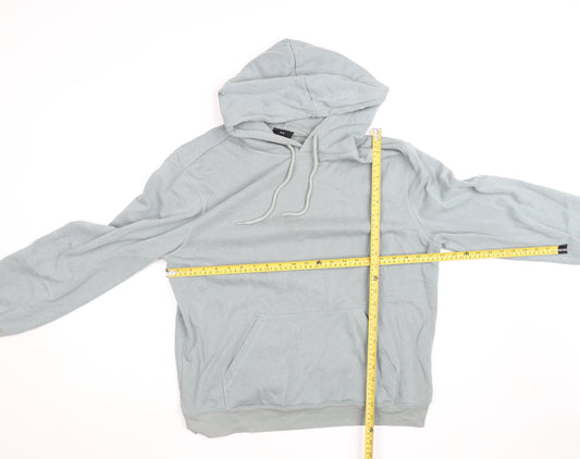 Mens UK Size M H&M Grey Pullover Hoodie