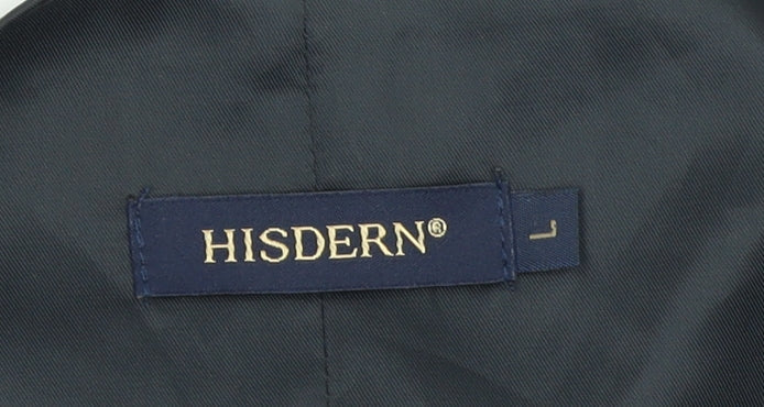 Mens UK Size L HISDERN Regular Black Suit Waistcoat