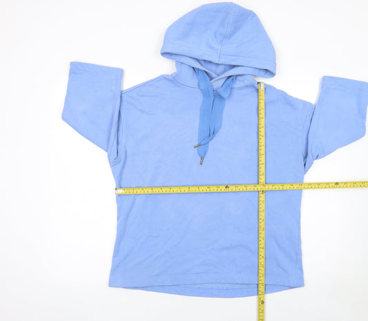 Womens UK Size 8 Only Blue Pullover Hoodie