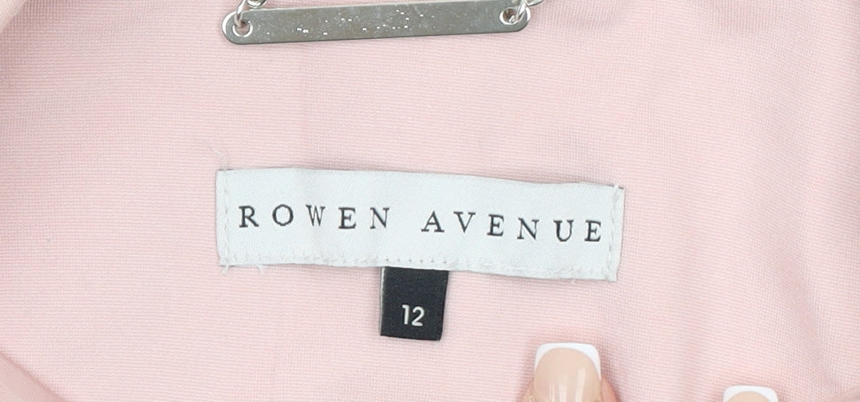 Womens UK Size 12 Rowen Avenue Regular Pink Blazer