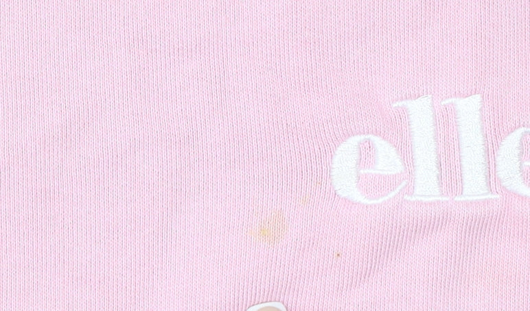 Womens UK Size 12 ellesse Pink Pullover Hoodie