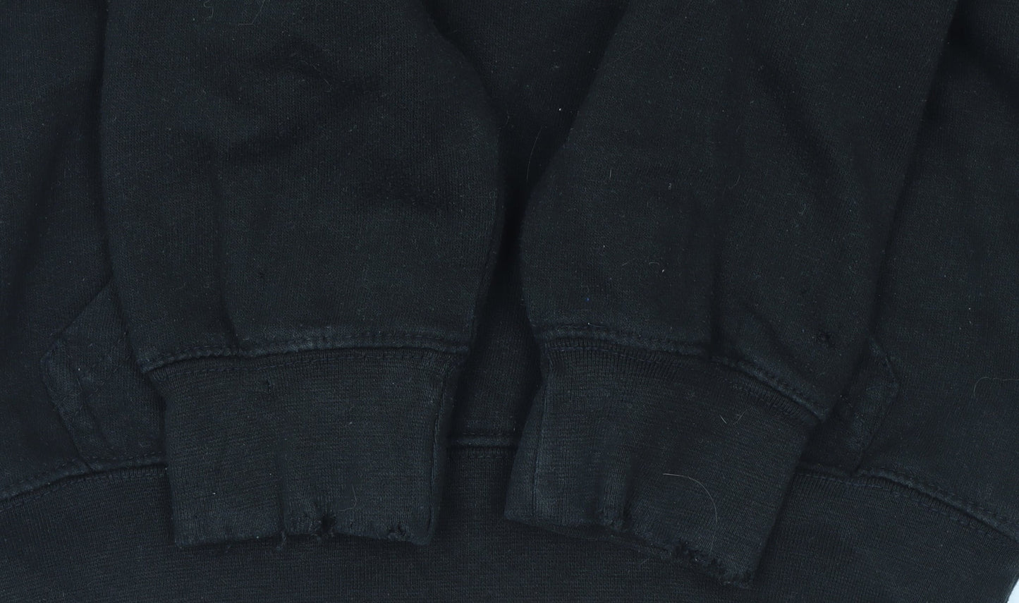 Boys UK Size 5-6 Years Club Classic Black Pullover Hoodie
