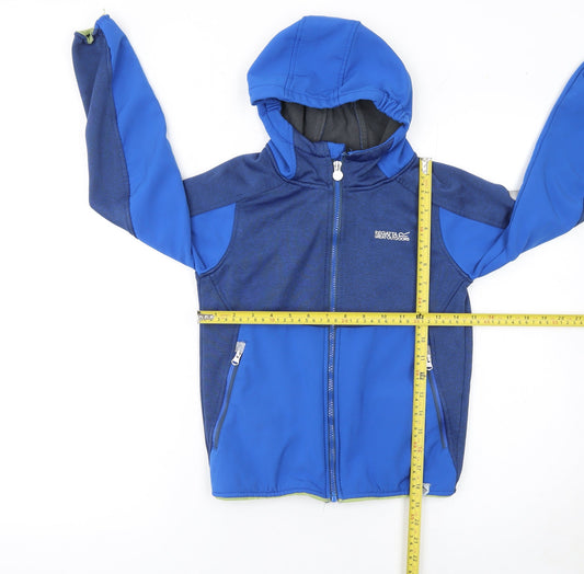 Boys UK Size 9-10 Years Regatta Blue Softshell