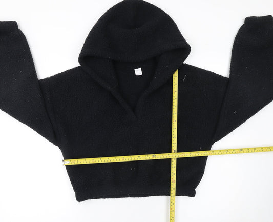 Womens UK Size M Gilly Hicks Black Pullover Hoodie