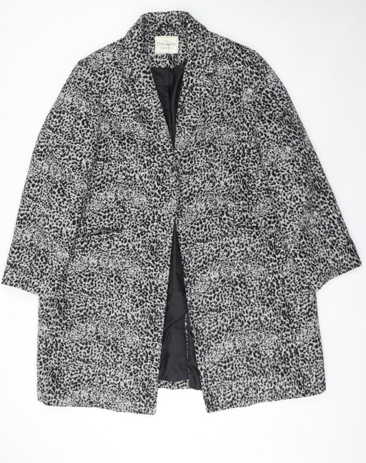 Womens UK Size 20 George Grey Overcoat