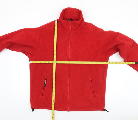 Mens UK Size M Jack Murphy Red Basic Jacket