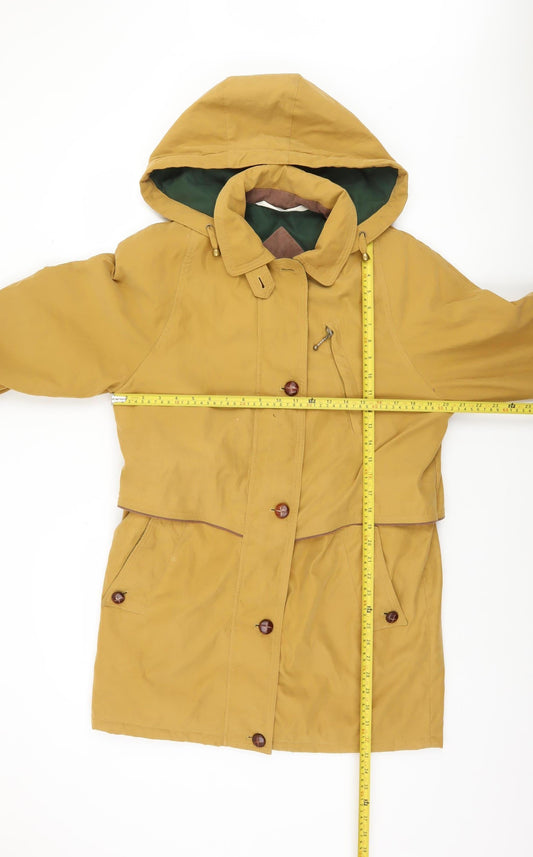 Womens UK Size 8 Marks and Spencer Brown Parka Coat
