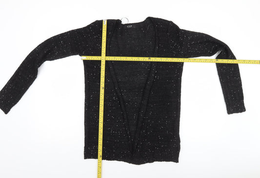Womens UK Size S VILA Black Cardigan Jumper
