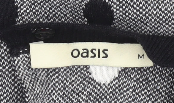 Womens UK Size M Oasis Grey Pullover Jumper