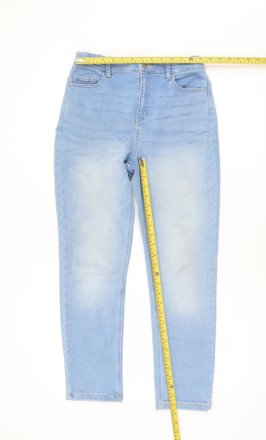 Dunnes Stores Women's Blue Light Wash Slim Jegging Jeans L