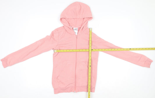 Girls UK Size 11-12 Years adidas Pink Basic Jacket