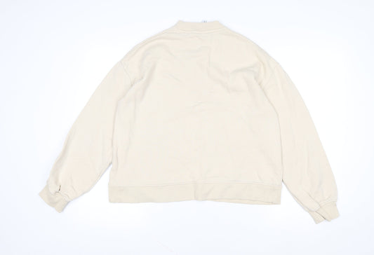Womens UK Size 8 AsYou Beige Pullover Sweatshirt